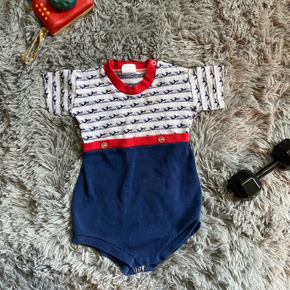jcpenney One Pieces Vintage Little Sailor Outfit Onesie Poshmark